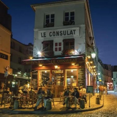 Rare Appartement D'Architecte En Haut De Montmartre Parijs Buitenkant foto