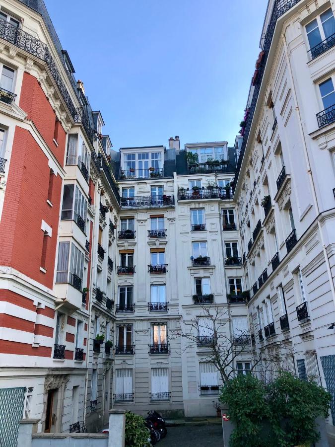 Rare Appartement D'Architecte En Haut De Montmartre Parijs Buitenkant foto