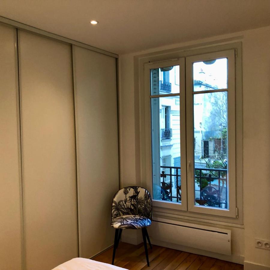 Rare Appartement D'Architecte En Haut De Montmartre Parijs Buitenkant foto