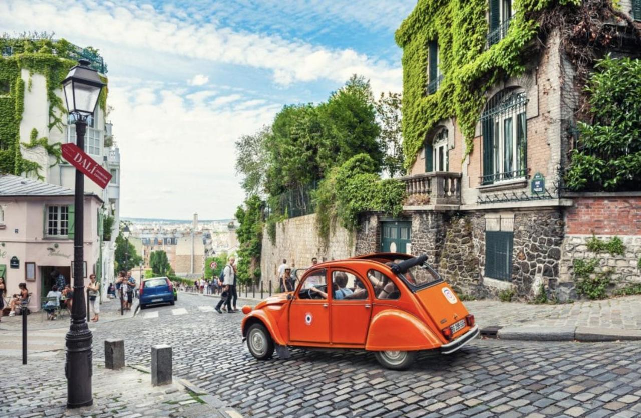 Rare Appartement D'Architecte En Haut De Montmartre Parijs Buitenkant foto